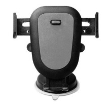 Phone holder - Vakoss ST-3482K active holder for smartphones with car sun visor, 360° rotation, adjustable width and hei