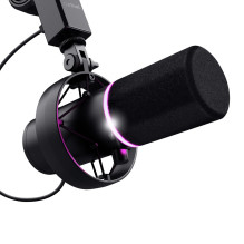 Microphone - Trust GXT 255+ PC with Pop-Filter and Stand, USB, 1.8m Cable, Cardioid, 30-18000 Hz, Onyx Black