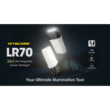 NITECORE L (žibintų) serijos žibintuvėlis LR70