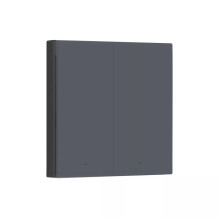 AQARA Smart Home Wall Switch H1, With Neutral, Double Rocker, Grey