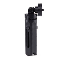 Mini tripod selfie stick holder for phone camera GoPro 16 - 21 cm black