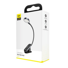 Baseus mini LED lamp with clip gray (DGRAD-0G)