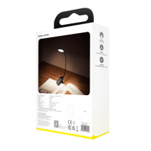 Baseus mini LED lempa su spaustuku, pilka (DGRAD-0G)