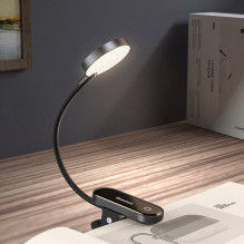 Baseus mini LED lamp with clip gray (DGRAD-0G)