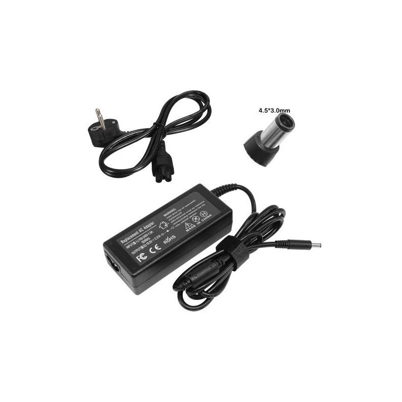 Charger for laptop DELL (19.5V 2.31A 45W) 4.5*3.0mm