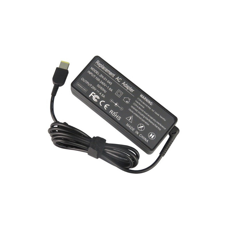 Charger for laptop LENOVO (19V 4.5A 90W) USB PIN