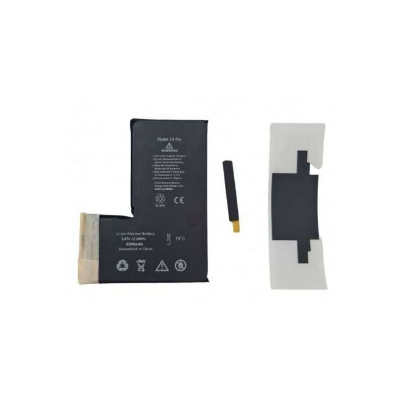 Akumuliatorius ORG skirtas iPhone 14 Pro 3200mAh No Pop-Up (Newest Solution) su lipduku