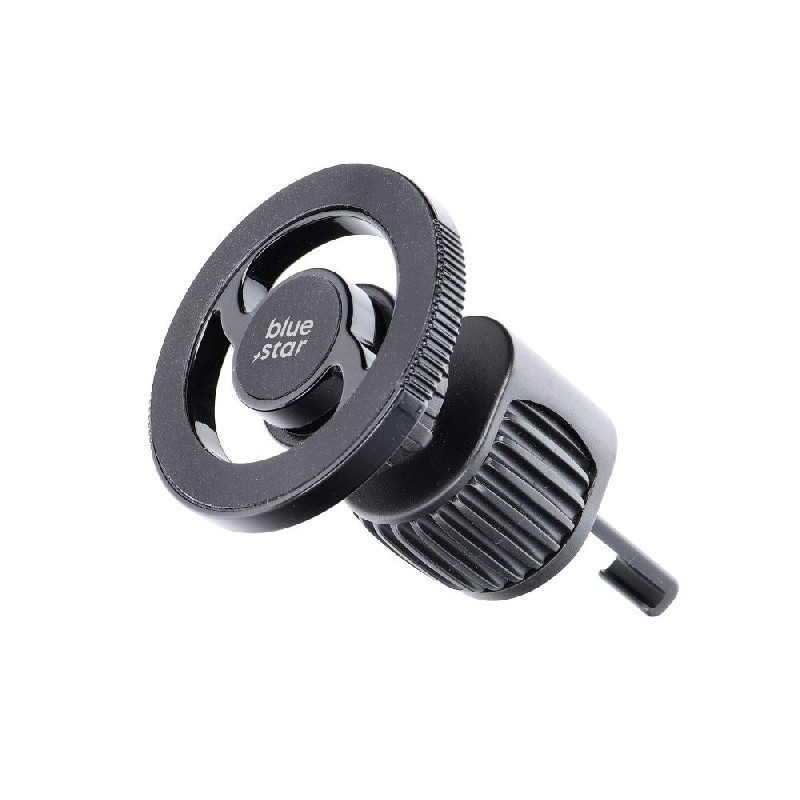 Automobilinis universalus telefono laikiklis Blue Star (Barrel) Magnetic (MagSafe) tvirtinamas ant ventiliacijos groteli