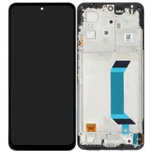 LCD screen Xiaomi Redmi Note 12 4G with touch screen with frame Onyx Grey original (used Grade A)