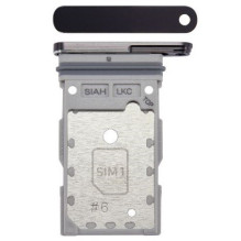 SIM card holder Samsung S938 S25 Ultra Dual Titanium Jetblack original (service pack)