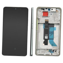 LCD screen Xiaomi Poco X7 5G with touch screen with frame Green original (service pack)