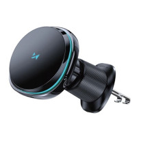 Belaidis automobilinis įkroviklis-laikiklis Wozinsky (WCT5-6S2Y) Magnetic (MagSafe 15W) tvirtinamas ant ventiliacijos gr