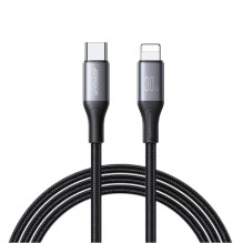 USB kabelis JOYROOM (S-A28) "USB-C (Type-C) to Lightning Cable" (30W 2m) juodas