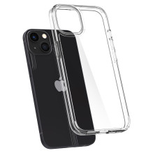 Spigen Ultra Hybrid iPhone 13 dėklas – skaidrus
