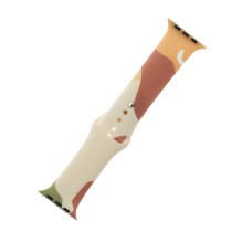 Silikoninio dirželio Moro laikrodžio apyrankės, skirtos Apple Watch 42 / 44 / 45 / 49 mm – 1 modelis