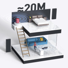 Baseus BA04 mini Bluetooth 5.0 USB adapter receiver transmitter for computer black (ZJBA000001)