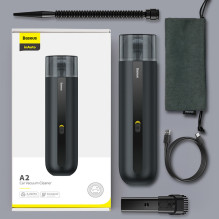 Automobilinis dulkių siurblys 6000Pa 80W Baseus A2Pro - baltas