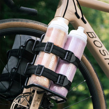 Rockbros 33210010001 priekinė dviračio lentyna dviračio šakei - juoda