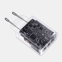 RETURNED ITEM Baseus Compact charger 3x USB 17W white (CCXJ020102) RETURNED ITEM Baseus Compact charger 3x USB 17W white (CCXJ020102)