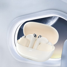 „Tronsmart Soundfii R4“ belaidės „Bluetooth 5.3 ENC“ ausinės – baltos