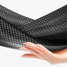 Rockbros 15120002007 dviračių marškinėliai trumpomis rankovėmis XXXXL - juodi