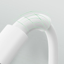 Tech-Protect C20W USB-C PD 20W / USB-A QC 3.0 įkroviklis su USB-C / USB-C laidu – baltas