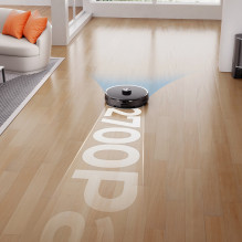 UWANT U100 Lite robotinis dulkių siurblys su šluostės funkcija + įkrovimo stotis – pilka