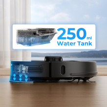 UWANT U100 Lite robotinis dulkių siurblys su šluostės funkcija + įkrovimo stotis – pilka