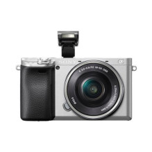 Sony A6400 + 16-50mm OSS (Silver), (ILCE-6400L / S), (α6400), (Alpha 6400)