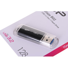 USB Atmintinė - Silicon Power Blaze B02 128 GB Juoda