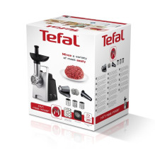 Meat grinder - Tefal HV1 NE1098 1400 W Black, Silver