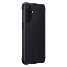 Samsung tvirtas silikoninis dėklas EF-RA266CBEGWW, skirtas Samsung Galaxy A26 5G – juodas