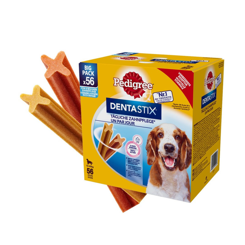Šunų Skanėstai - Pedigree DentaStix 1.44 kg Suaugusiems Šunims, Jautiena ir Vištiena
