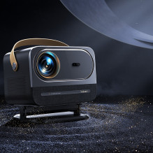 Yaber U12 LCD FullHD 1080p Multimedia Projector with Stereo Speakers - Black