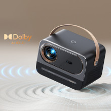 Yaber U12 LCD FullHD 1080p Multimedia Projector with Stereo Speakers - Black