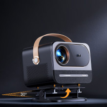 Yaber U12 LCD FullHD 1080p Multimedia Projector with Stereo Speakers - Black