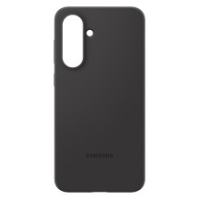 Samsung silikoninis dėklas EF-PA566CBEGWW, skirtas Samsung Galaxy A56 5G - juodas
