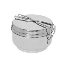 Camping Cookware - Helikon 3-piece Stainless Steel Set