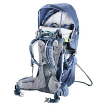 Child Carrier - Deuter Kid Comfort Pro 22 kg Polyester Waterproof with Sun Visor, Blue