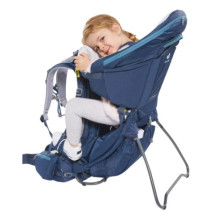 Child Carrier - Deuter Kid Comfort Pro 22 kg Polyester Waterproof with Sun Visor, Blue