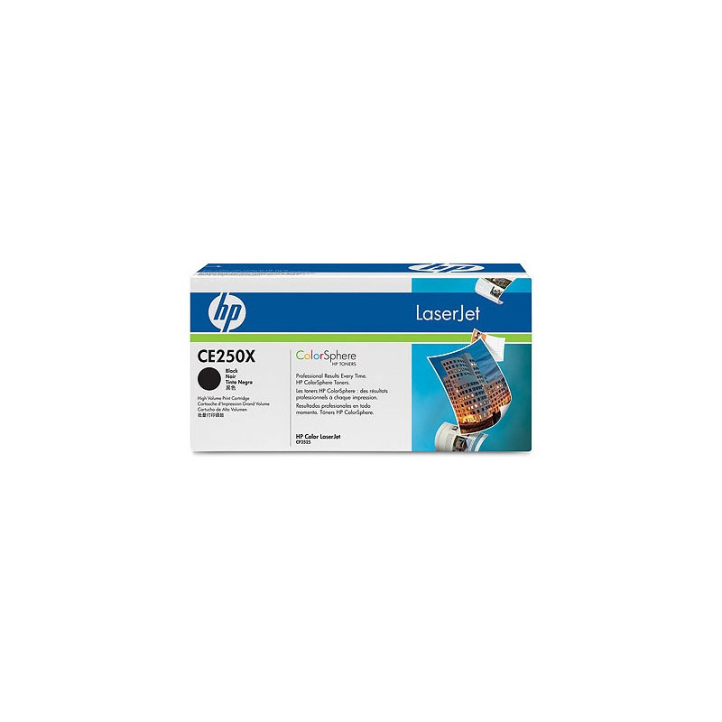 OEM HP cartridge No.504X Black (CE250X)