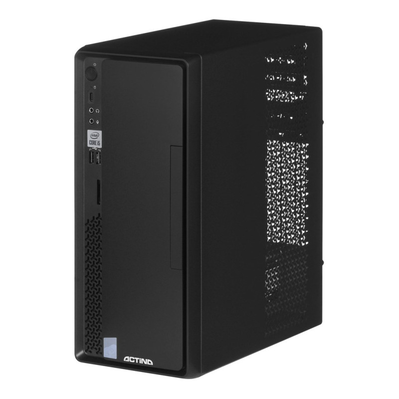 Stacionarus Kompiuteris - Actina i5-14400 16GB 1TB SSD Windows 11 Pro Mini Tower Juodas