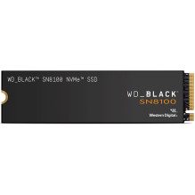 SSD WD Black SN8100 1TB M.2 2280 PCIe Gen5 x4 NVMe, Read / Write: 14900 / 11000 MBps, IOPS 1600K / 2400K, TBW: 600