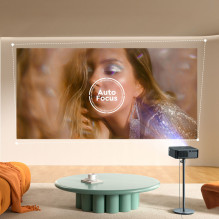 Yaber K2s Pro LCD FullHD 1080p Multimedia Projector with JBL Speakers and Subwoofer - Black