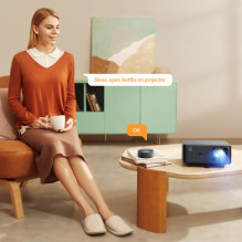 Yaber K2s Pro LCD FullHD 1080p Multimedia Projector with JBL Speakers and Subwoofer - Black