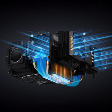 „Yaber K3 Pro LCD FullHD 1080p“ multimedijos projektorius su JBL garsiakalbiais ir žemųjų dažnių garsiakalbiu – juodas