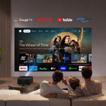 „Yaber K3 Pro LCD FullHD 1080p“ multimedijos projektorius su JBL garsiakalbiais ir žemųjų dažnių garsiakalbiu – juodas