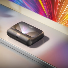 „Yaber K300s“ multimedijos lazerinis RGB „FullHD 1080p“ projektorius su JBL garsiakalbiais – juodas