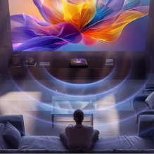 Yaber K300s Multimedia Laser RGB FullHD 1080p Projector with JBL Speakers - Black