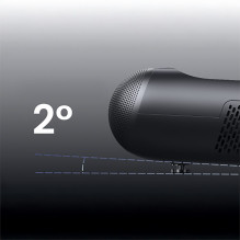 „Yaber K300s“ multimedijos lazerinis RGB „FullHD 1080p“ projektorius su JBL garsiakalbiais – juodas